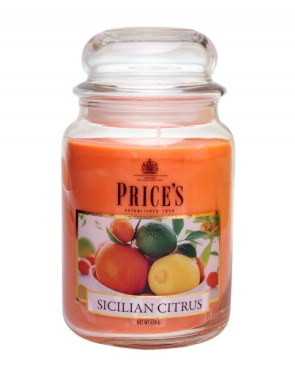 Price's Candle Mandarin e Ginger 411g 90h Giara media – Miele Profumi  Collection