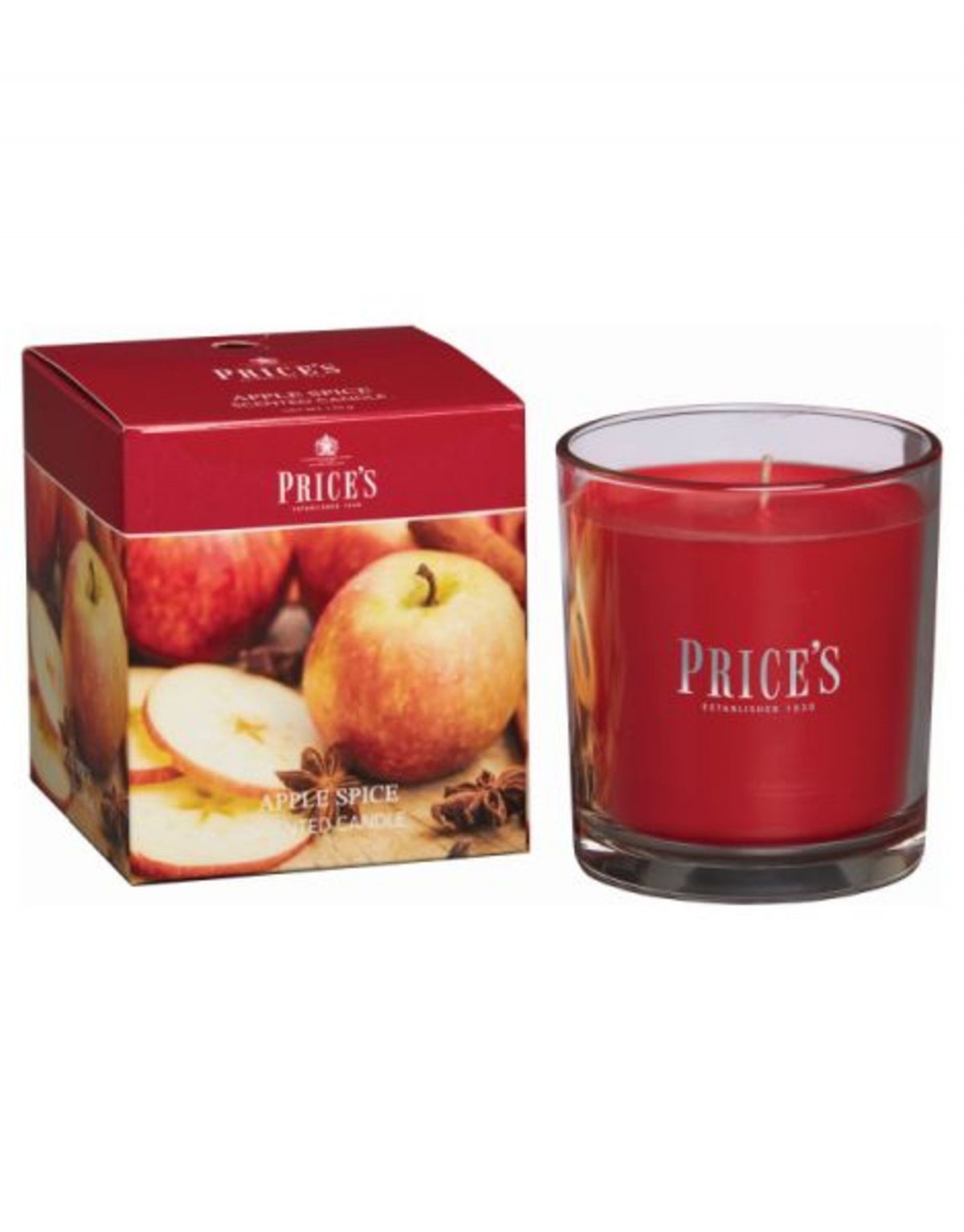 Candela in bicchiere Mixed Berries Price's Candles – La Giara