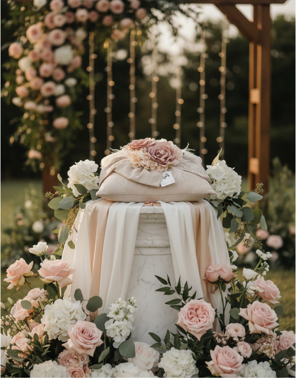 Fiori di Lena - Cuscino in...