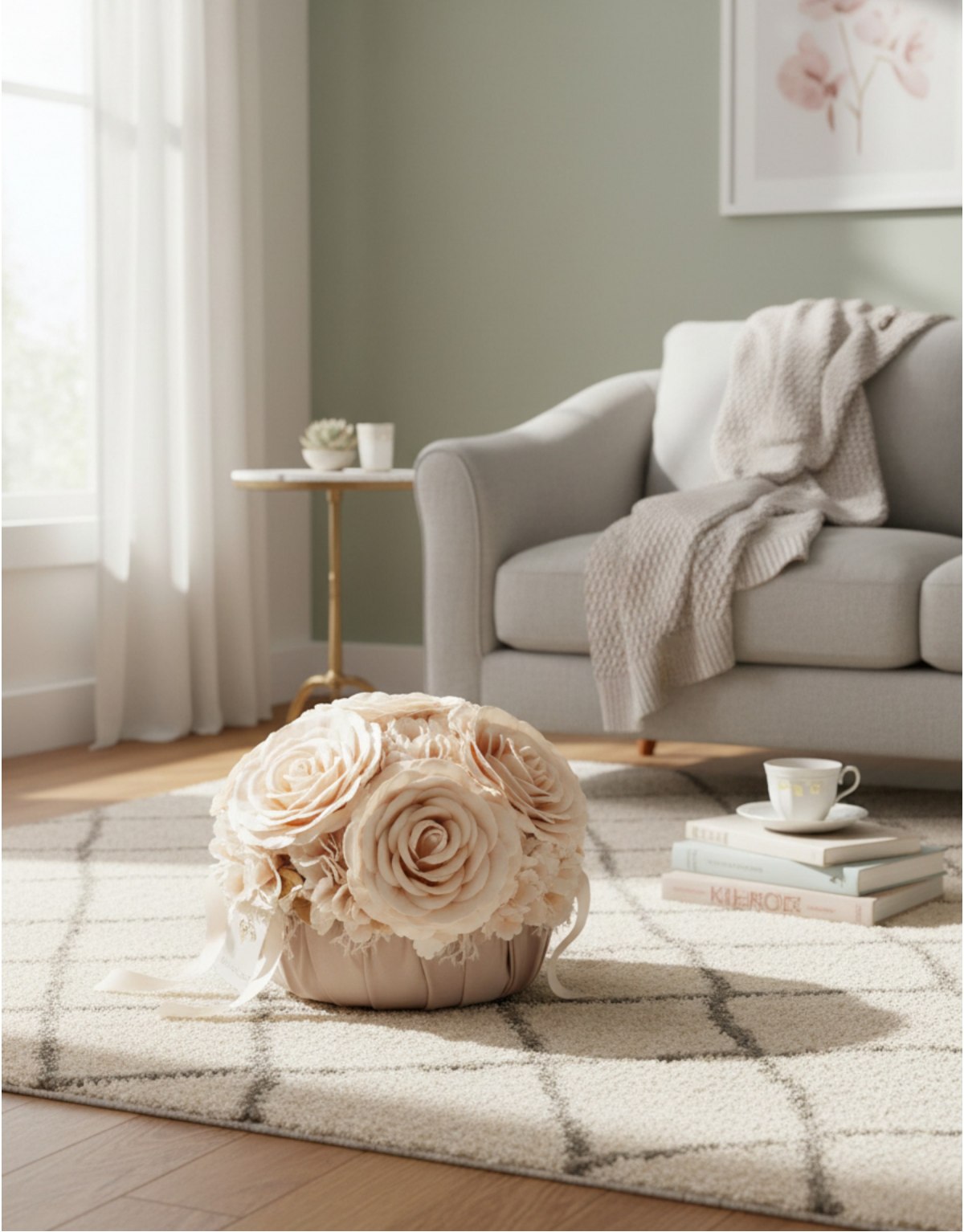 Fiori di Lena - Pouff in...