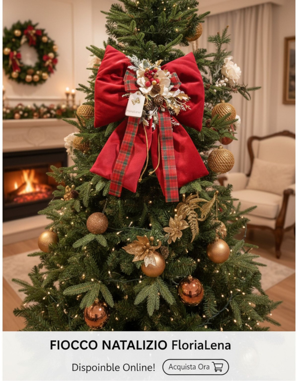 Fiori di Lena - Cuscino in...