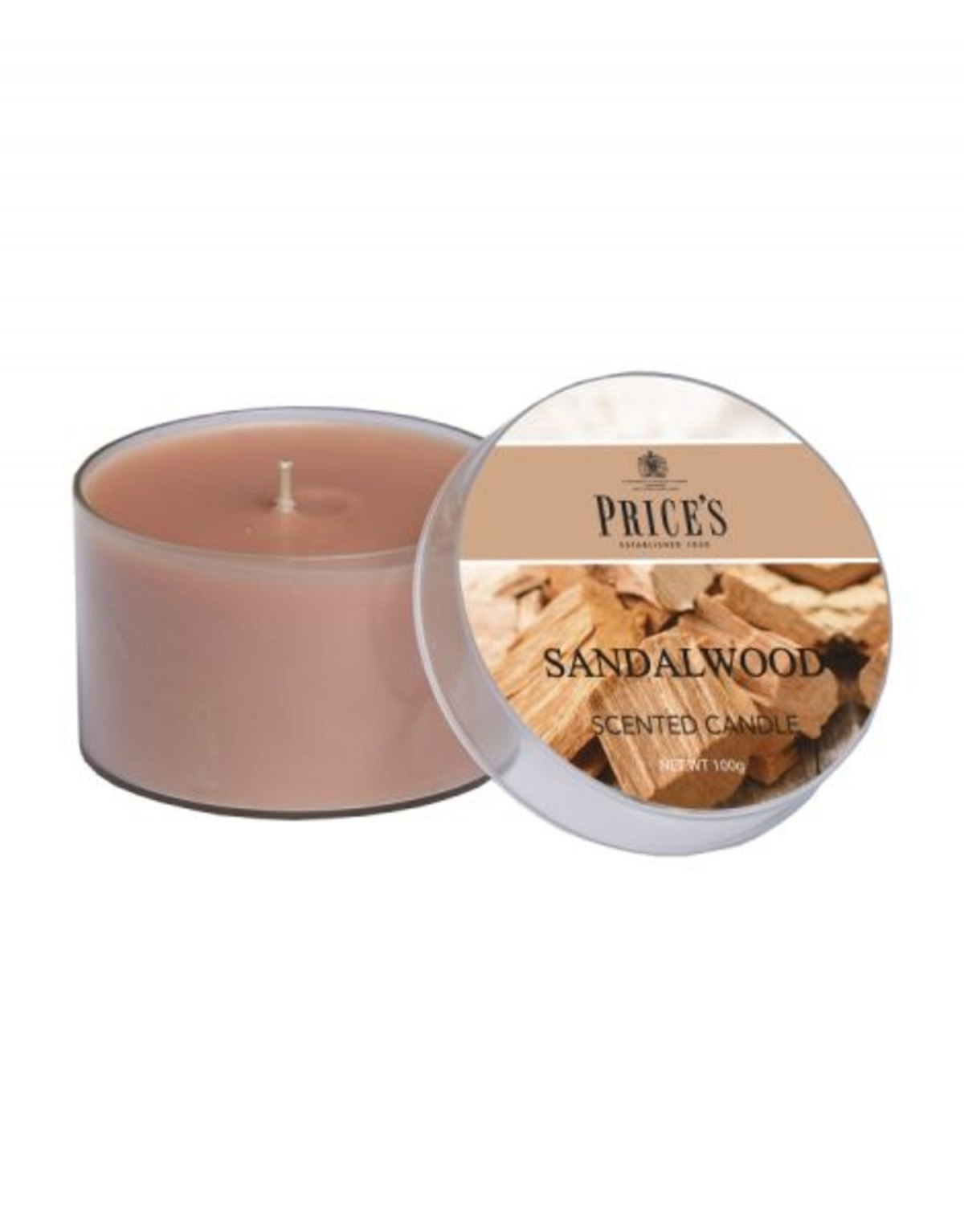 Candela in bicchiere Mixed Berries Price's Candles – La Giara