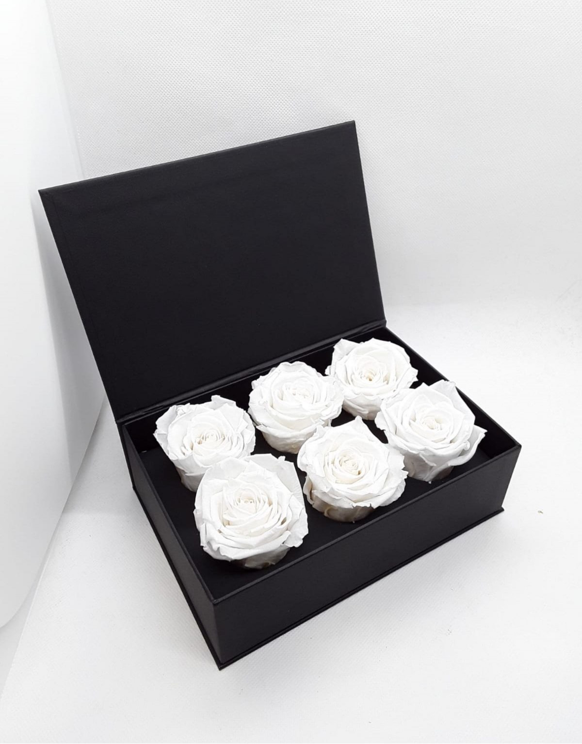White Stabilized Roses in...